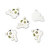 Alloy Enamel Puppy Charms X-EA514Y-1-2