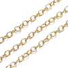 Brass Cable Chains X-CHC-CHC034Y-G-NF-2