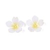 Flower Acrylic Bead Caps SACR-T017-51A-3
