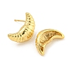 Rack Plating Brass Stud Earrings EJEW-C102-32G-2