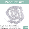 Turkey Feather Ornament Accessories AJEW-WH20018-91A-2