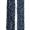 Electroplate Glass Beads Strands EGLA-A044-P4mm-A16-2