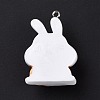 Halloween Opaque Resin Pendants RESI-D063-07A-2