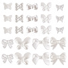332Pcs 9 Styles ABS Plastic Imitation Pearl Beads KY-TA0001-50-2