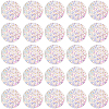 500Pcs Plastic Pendants KY-GF0001-72D-7