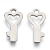 Non-Tarnish 201 Stainless Steel Charms STAS-R118-03-3