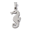 201 Stainless Steel Pendants STAS-Q342-35P-1