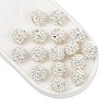 Czech Glass Rhinestones Beads RB-E482-8mm-001-1