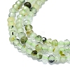 Natural Prehnite Beads Strands G-G106-A28-01-3