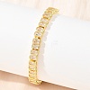 Brass Pave Clear Cubic Zirconia Tennis Bracelets for Women KK-CBA68DA-12G-2