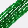 Natural Malaysia Jade Bead Strands G-M097-8mm-05-1