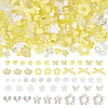 100G Transparent & Opaque Acrylic Beads TACR-TA0001-57F-2