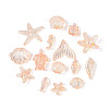 Ocean Theme Transparent Acrylic Beads TACR-T028-69-01D-2