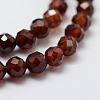 Natural Garnet Bead Strands G-G663-03-4mm-6