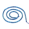 Electroplate Glass Beads Strands EGLA-K014-B-FP08-3