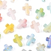 130Pcs 10 Colors Gradient Color Transparent Acrylic Beads OACR-FS0002-05-3