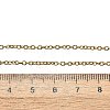 304 Stainless Steel Cable Chain Necklace Making STAS-P045-01G-A-4