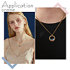 DIY Locket Pendant Necklaces Jewelry Kits DIY-PH0029-92G-01-5