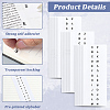 15Pcs Paper Letter Self-Adhesive Stickers DIY-SP0006-56A-5