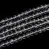 Natural Quartz Crystal Beads Strands G-H236-05A-6mm-1