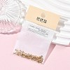 SHEGRACE Brass Pave Clear Cubic Zirconia Teardrop Connector Charms XGRQ2O545-449G-6