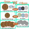 6Pcs Cotton Woven Coasters AJEW-WH20226-003-7