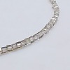 Transparent Cube Shaped Crystal Glass Beads Strands GLAA-F012-A01-1