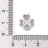 Brass Micro Pave Cubic Zirconia Slide Charms ZIRC-I068-06P-4