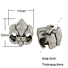 Tibetan Style Alloy European Beads LS-MPDL-4928-S-LF-1