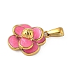 304 Stainless Steel Enamel Pendants STAS-P408-17A-G-2