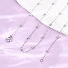 304 Stainless Steel Ball Link Chain/Satellite Chain Necklaces SA-CBA4160-20P-1