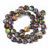 Natural Imperial Jasper Beads Strands G-S355-87A-01-2