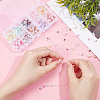 GOMAKERER 300Pcs 10 Colors Opaque Glass Beads GLAA-GO0001-02-5