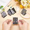 10Pcs Organic Glass Earring Displays EDIS-PH0001-11B-4