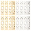 SUNNYCLUE 16Pcs 2 Colors 201 Stainless Steel Pendants STAS-SC0005-10-1