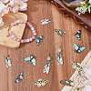 SUNNYCLUE 20Pcs 5 Style Insect Series Alloy Enamel Pendants ENAM-SC0004-71-4