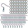 100Pcs 2 Style Earring Hooks and Open Jump Rings STAS-SZ0001-73-1