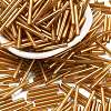 Silver Lined Transparent Glass Bugle Beads SEED-R028-2x20-B01-1