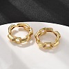 Brass Micro Pave Clear Cubic Zirconia Finger Rings for Women RJEW-S622-10G-2