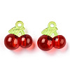 Transparent Acrylic Pendants TACR-CJC0010-04-3