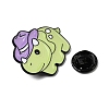 Triceratops Dinosaur with Hat Enamel Pins JEWB-D310-08EB-02-3