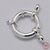 925 Sterling Silver Large Spring Rings Clasps X-STER-A007-13E-1