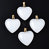 Spray Painted Glass Pendants GLAA-N035-016-A02-A-1