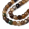 Natural Agate Beads Strands G-S359-375A-3