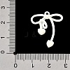Spray Painted Alloy Pendants AL-CBA31C4-04A-3