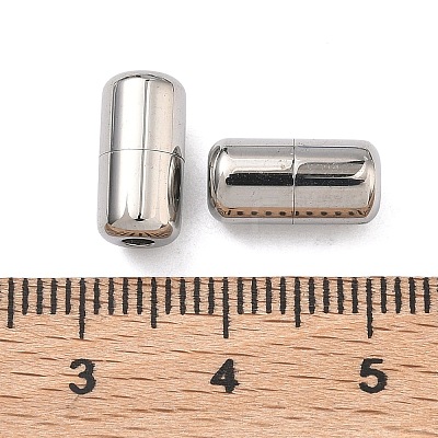 304 Stainless Steel Screw Clasps STAS-A138-10B-P-1