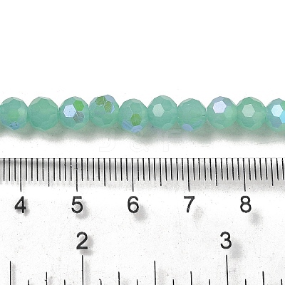 Imitation Jade Glass Beads Strands EGLA-A035-J6mm-L10-1