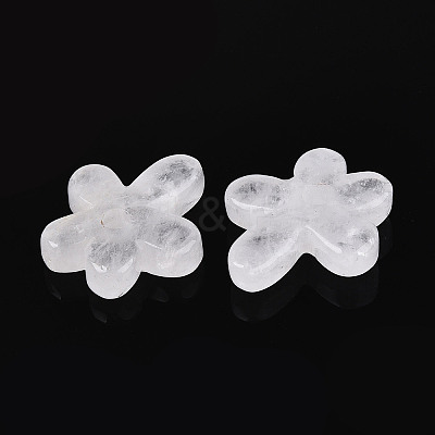Natural Quartz Crystal Pendants G-T142-44B-1