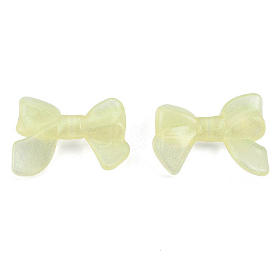 Transparent Luminous Acrylic Beads LS-TACR-T007-11E-1