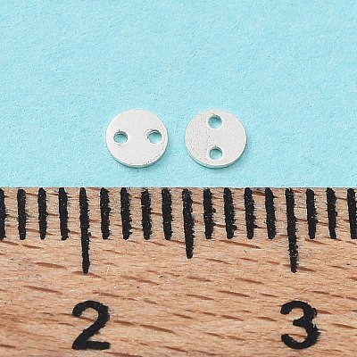 925 Sterling Silver Connector Charms STER-F053-02S-1